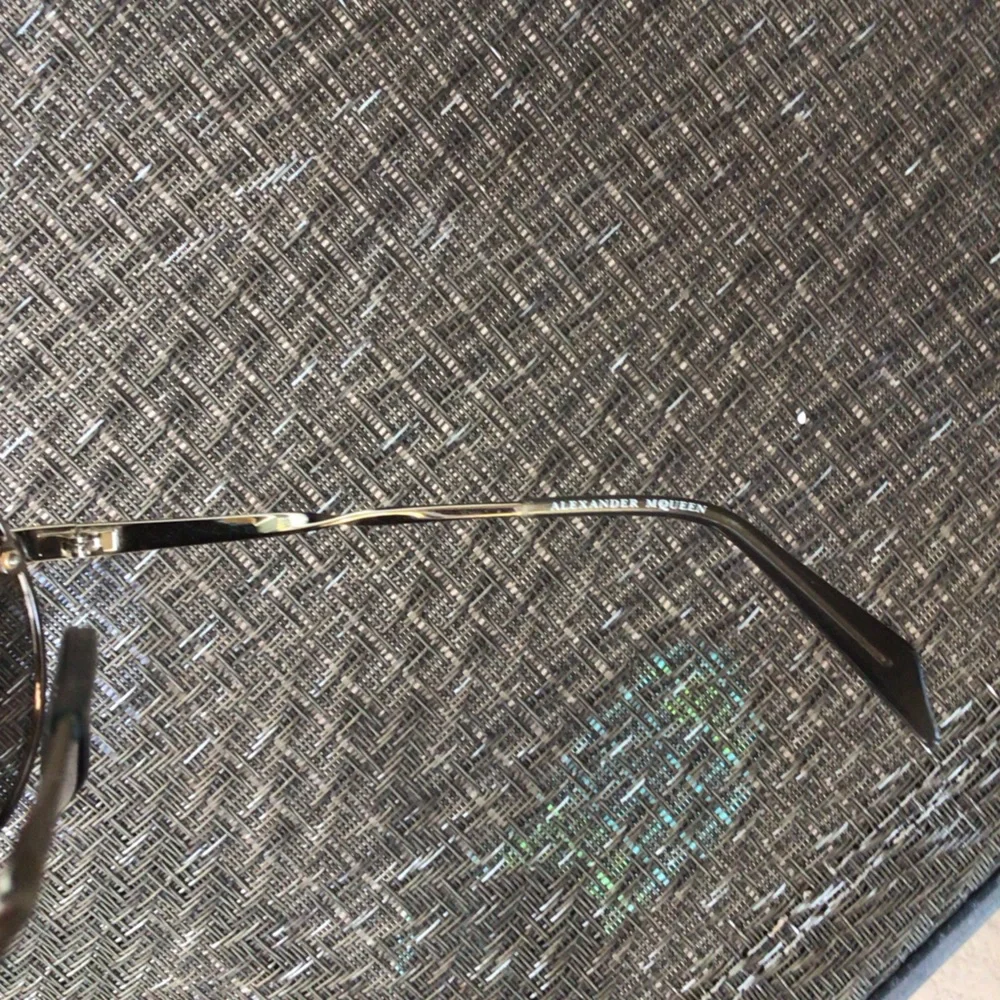 Alexander McQueen AMQ4075/S Aviator Wrap Sunglasses
